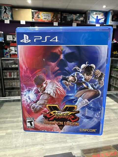 Street Fighter V Champion Edition (Sony PlayStation 4) Complete Tested PS4