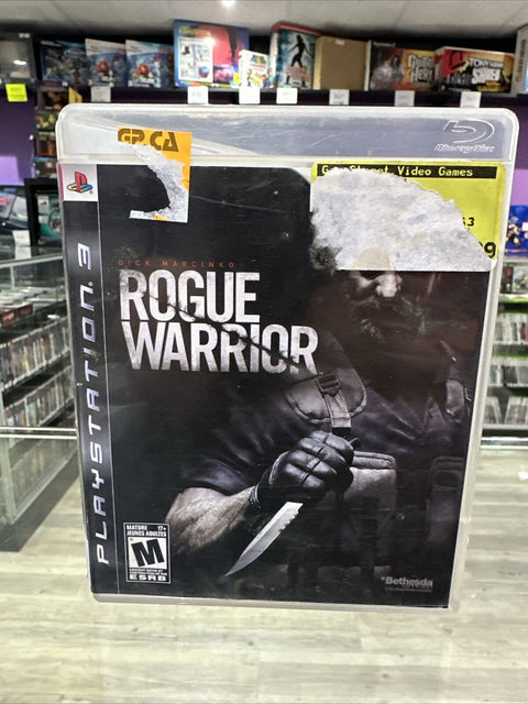 Rogue Warrior (Sony PlayStation 3, 2009) PS3 Tested!