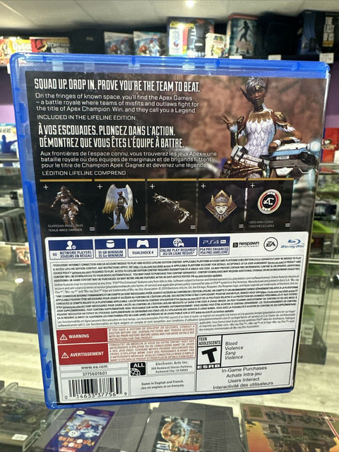 APEX Legends Lifeline Edition (Sony PlayStation 4 PS4, 2019) Tested! Complete!