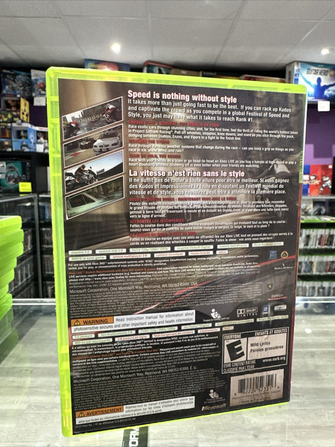 Project Gotham Racing 4 PGR 4 (Microsoft Xbox 360) CIB Complete Tested!