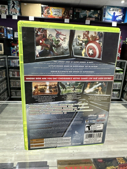 Marvel Ultimate Alliance 2 (Microsoft Xbox 360, 2009) Complete CIB Tested