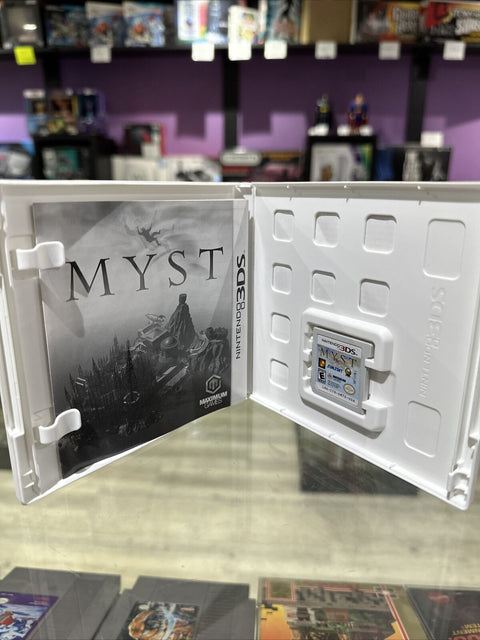 Myst (Nintendo 3DS, 2012) CIB Complete Tested!