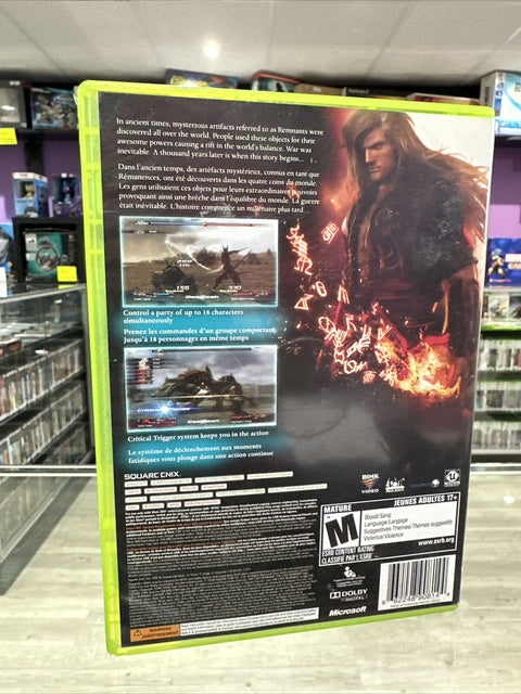 The Last Remnant (Microsoft Xbox 360, 2008) CIB Complete Tested!