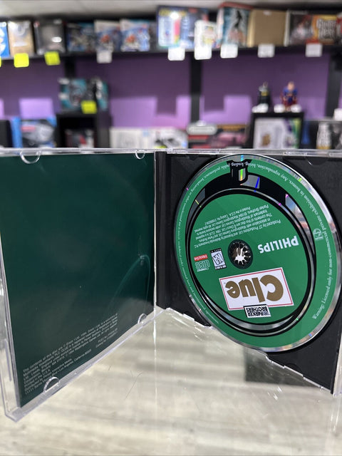 Clue (Philips CD-i, 1994) CDI CIB Complete w/ Sleeve Tested!