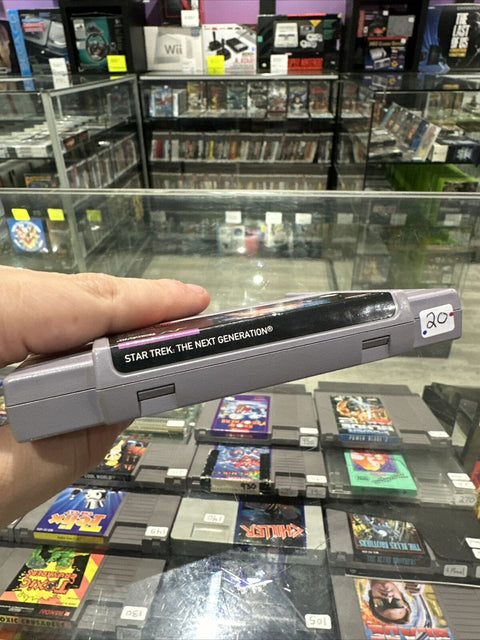Star Trek: The Next Generation (Super Nintendo) SNES Authentic Tested!