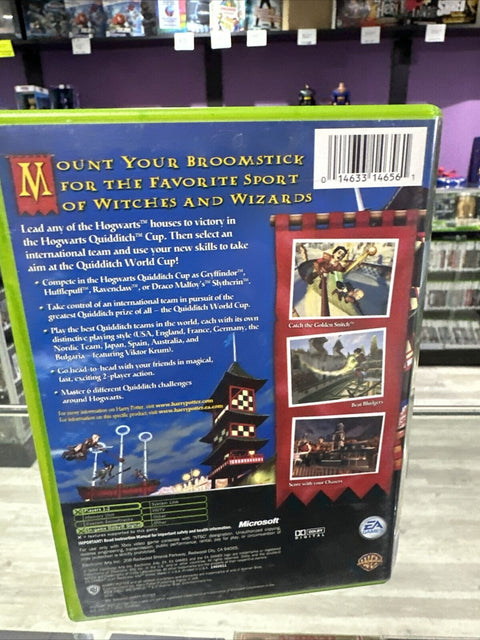 Harry Potter: Quidditch World Cup (Microsoft Xbox, 2003) Complete Tested!