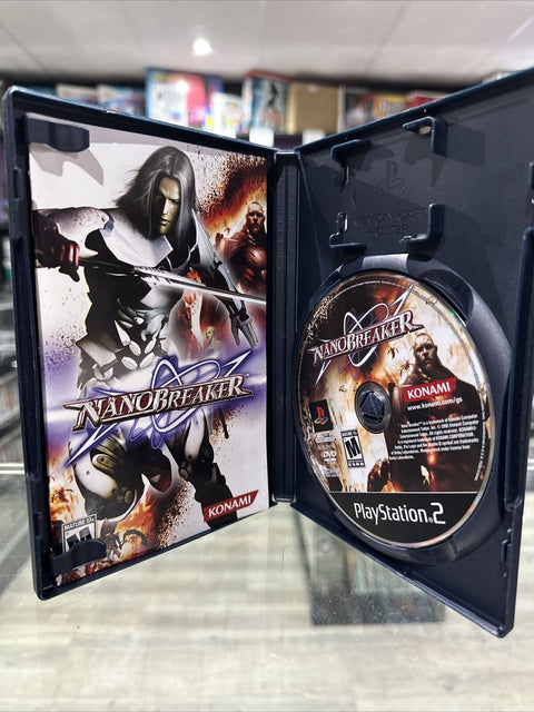 NanoBreaker (Sony PlayStation 2, 2005) PS2 CIB Complete Tested!