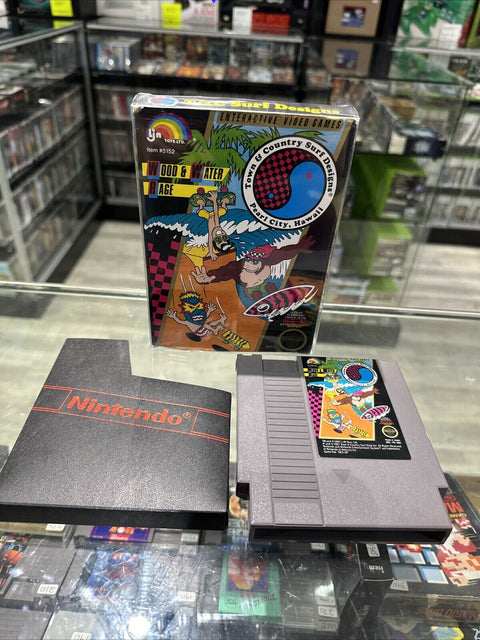 T&C Surf Designs: Wood & Water Rage (Nintendo Entertainment System) NES In Box