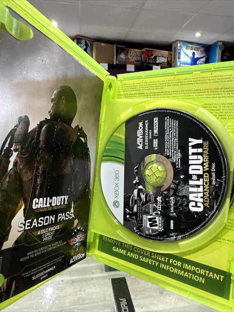 Call Of Duty: Advanced Warfare (Microsoft Xbox 360, 2014) Complete Tested!