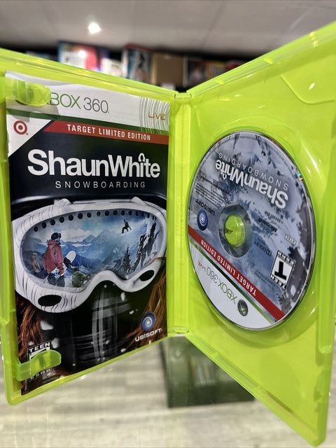 Shaun White Snowboarding (Microsoft Xbox 360, 2008) CIB Complete Tested!