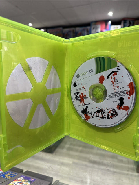 Nail'd (Microsoft Xbox 360, 2010) Tested *Cover Art Water Damage*