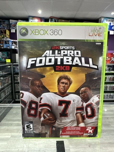2K Sports All-Pro Football 2K8 (Microsoft Xbox 360) Tested!