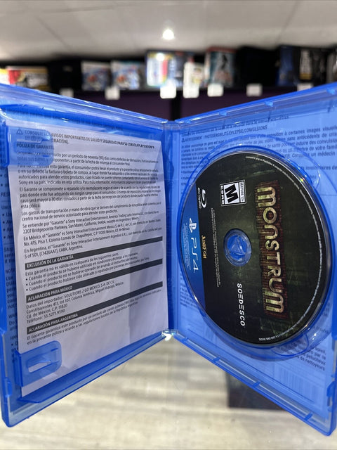 Monstrum - Sony PlayStation 4 PS4 - Tested!