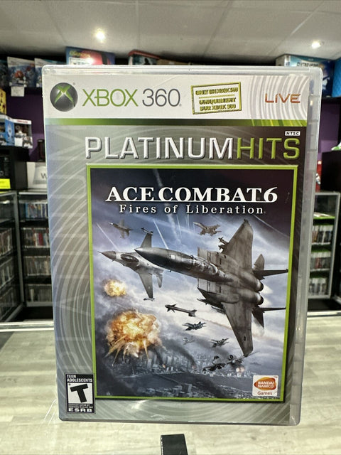 Ace Combat 6: Fires of Liberation (Microsoft Xbox 360, 2007) CIB Complete Tested