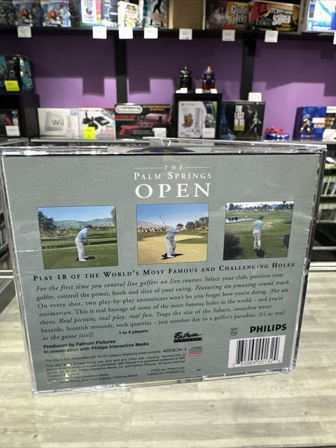 ABC Sports Presents The Palm Springs Open (Philips CD-i 1991) Complete w/ Sleeve