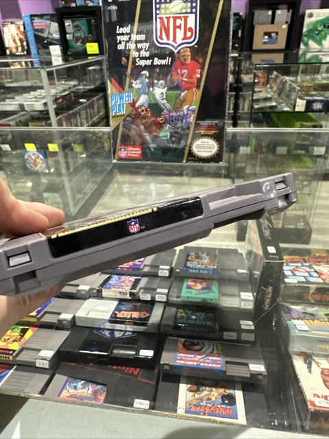 NFL Football In Box Nintendo NES Game 1988 Tested!