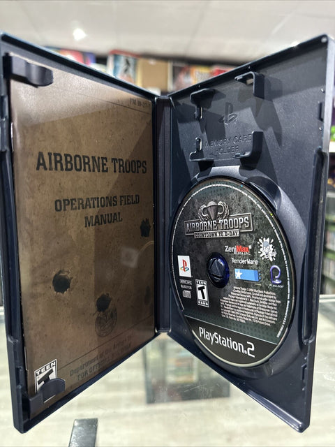 Airborne Troops: Countdown to D-Day (Sony PlayStation 2, 2005) PS2 Complete