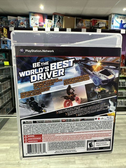 Hot Wheels World's Best Driver (PlayStation3, 2013, PS3) Complete Tested!