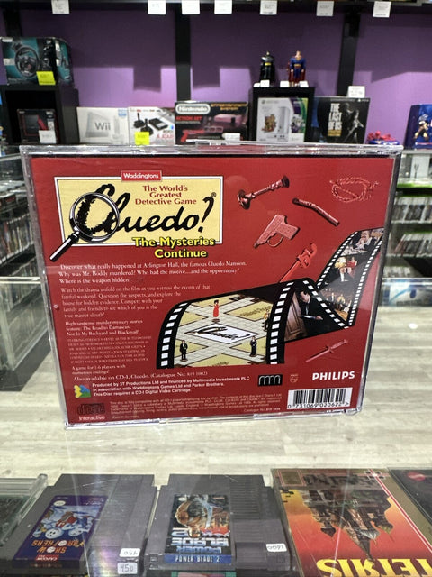 Cluedo? The Mysteries Continue (Philips CD-i) Cdi Complete Tested!