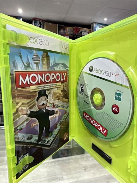 Monopoly (Microsoft Xbox 360) CIB Complete Tested!