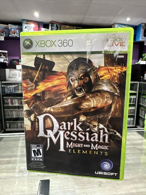 Dark Messiah: Might and Magic Elements (Microsoft Xbox 360) Complete Tested!