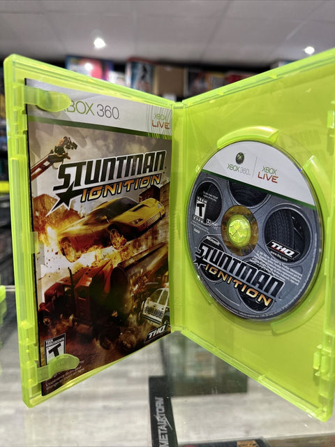 Stuntman: Ignition (Microsoft Xbox 360, 2007) CIB Complete Tested!