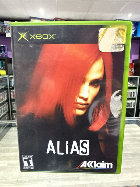 Alias (Microsoft Xbox, 2004) CIB Complete Tested!