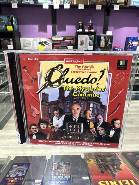 Cluedo? The Mysteries Continue (Philips CD-i) Cdi Complete Tested!