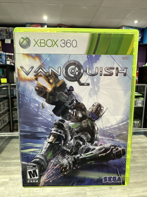 Vanquish (Microsoft Xbox 360, 2010) CIB Complete Tested!