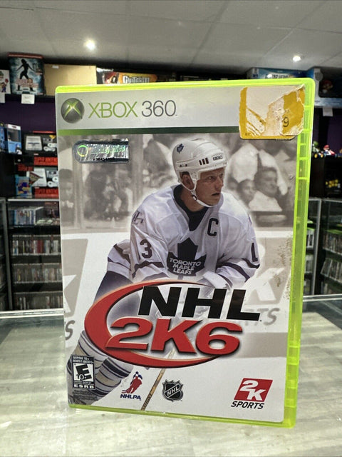 NHL 2K6 (Microsoft Xbox 360, 2005) CIB Complete Tested!