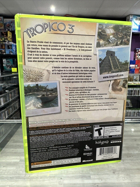 Tropico 3 (Microsoft Xbox 360, 2010) Tested!