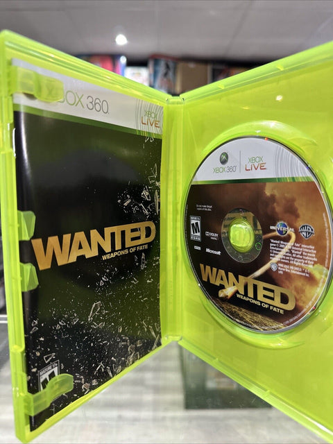 Wanted: Weapons of Fate - XBOX 360 - CIB Complete Tested!