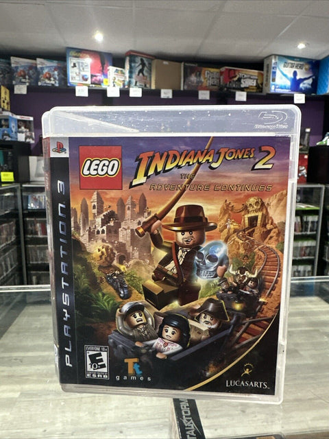 LEGO Indiana Jones 2: The Adventure Continues (Sony PlayStation 3) PS3 Complete