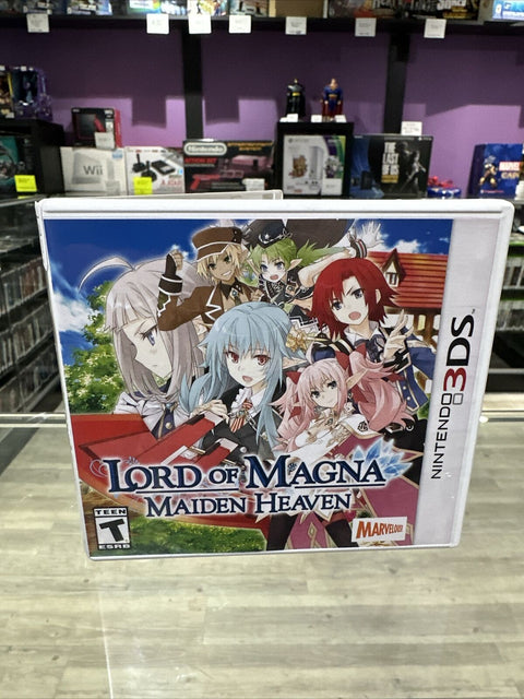 Lord of Magna: Maiden Heaven (Nintendo 3DS, 2015) CIB Complete Tested!