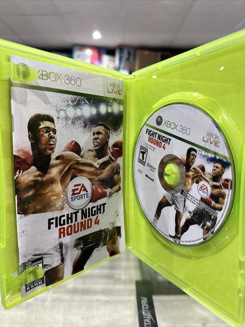 Fight Night Round 4 (Xbox 360) CIB Complete Tested!