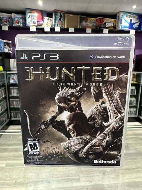 Hunted: The Demon's Forge (Sony PlayStation 3, 2011) PS3 CIB Complete Tested!