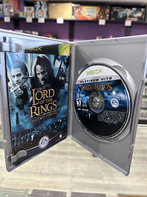 Lord of the Rings: The Two Towers - Microsoft OG Xbox - CIB Complete Tested