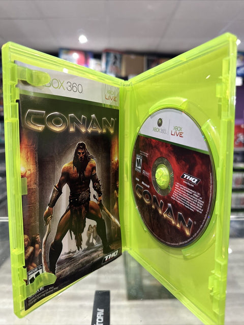 Conan (Microsoft Xbox 360, 2007) CIB Complete Tested!