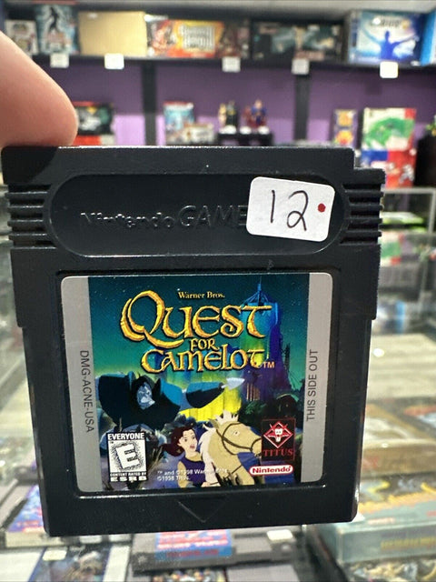 Quest for Camelot (Nintendo Game Boy Color, 1998)