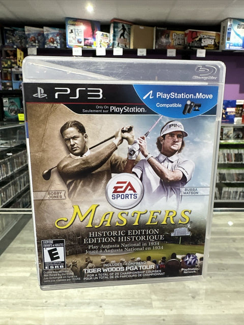 PGA Tour 14 Masters Historic Edition - Sony Playstation 3 PS3 - Complete, CIB