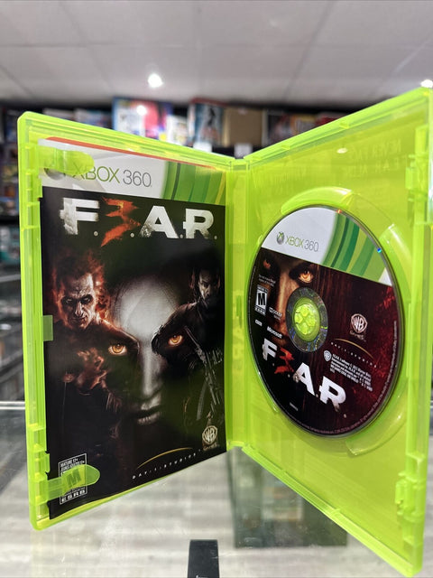 F.E.A.R. 3 Fear 3 (Microsoft Xbox 360, 2011) CIB Complete Tested!