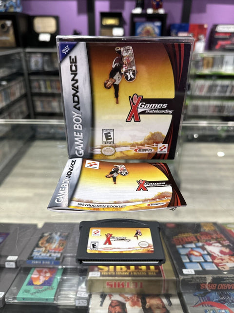 ESPN X Games Skateboarding (Nintendo Game Boy Advance, 2001) GBA Complete