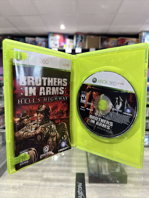 Brothers in Arms: Hell's Highway (Microsoft Xbox 360, 2008) Complete Tested!