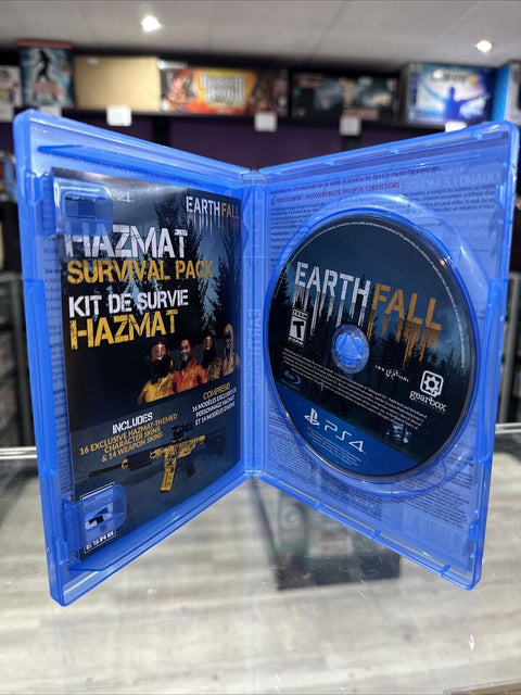EarthFall - Deluxe Edition (Sony PlayStation 4, PS4 2018) CIB/ Complete - Tested