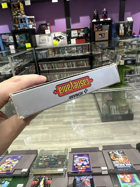 Castlevania (Nintendo NES, 1987) Authentic CIB Complete - Tested!