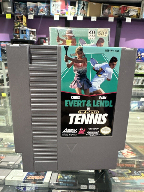Top Players Tennis (Nintendo Entertainment System, 1990) NES In Box - Tested!