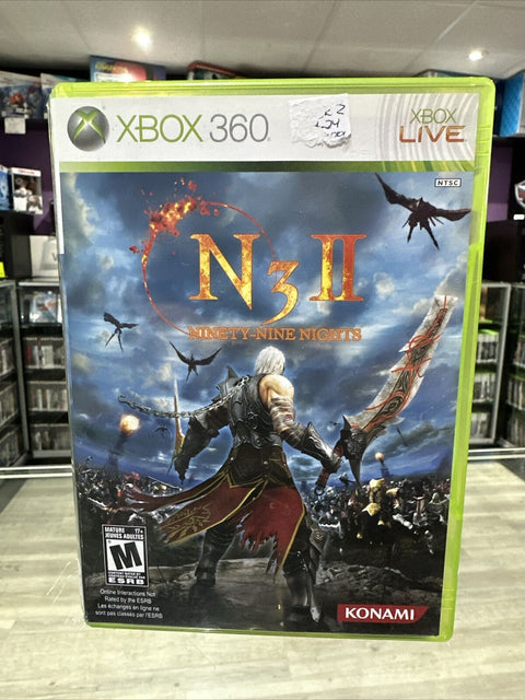 Ninety-Nine Nights II (Microsoft Xbox 360, 2010) CIB Complete Tested!