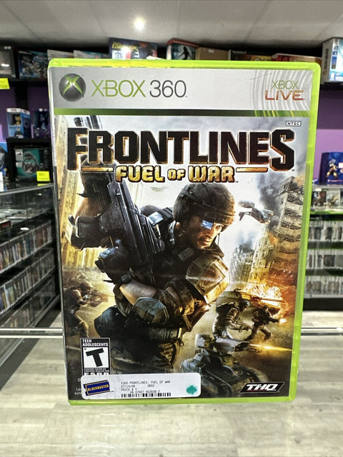 Frontlines: Fuel of War (Microsoft Xbox 360, 2008) Tested