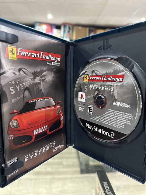Ferrari Challenge: Trofeo Pirelli (Sony PlayStation 2, 2008) PS2 Complete Tested