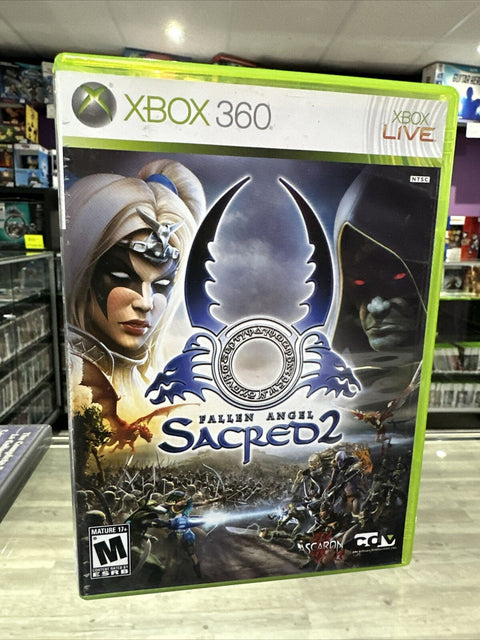 Sacred 2: Fallen Angel (Microsoft Xbox 360, 2009) CIB Complete Tested!